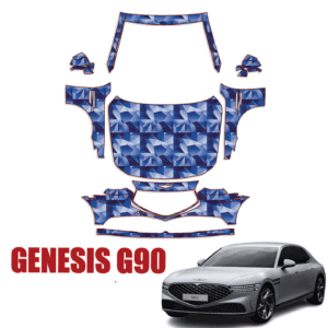 2020 – 2023 Genesis G90 Precut Paint Protection Kit – Full Front + A Pillars + Rooftop