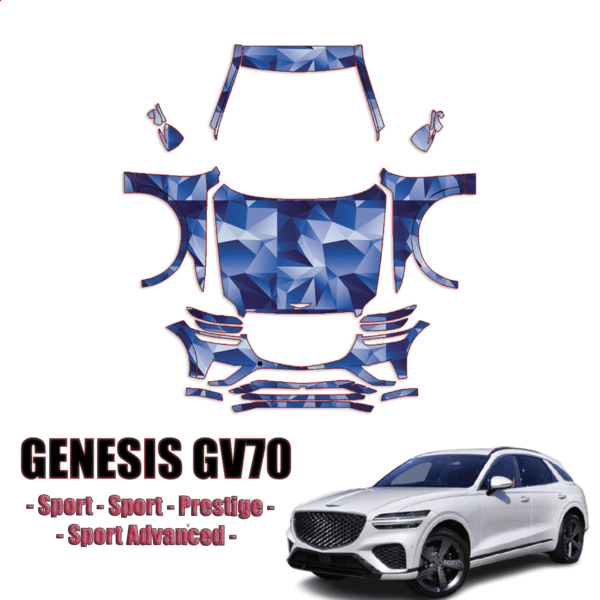 2022-2024 Genesis GV70 Pre Cut Paint Protection Kit – Full Front