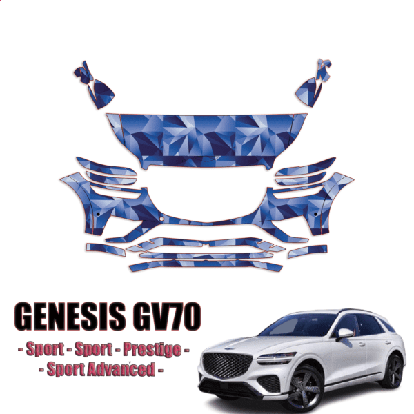 2022-2025 Genesis GV70 Precut Paint Protection Kit – Partial Front