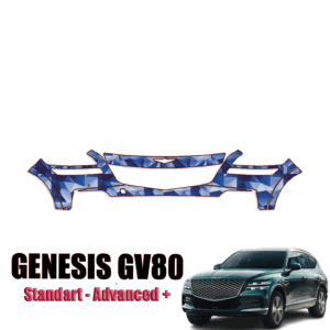 2021-2024 Genesis GV80 – Standard, Advanced +  Precut Paint Protection Kit – Front Bumper