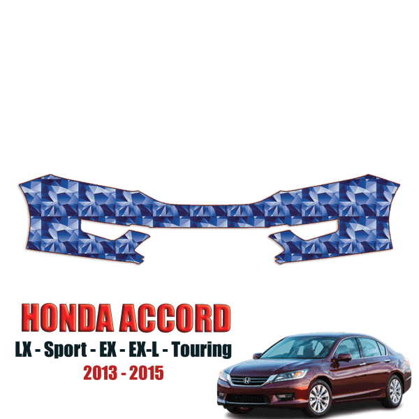 2013-2015 Honda Accord Sedan Precut Paint Protection Kit – Front Bumper