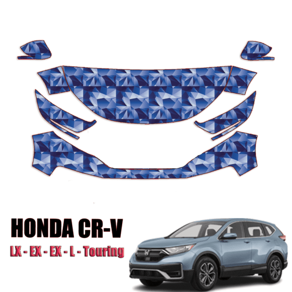 2020-2022 Honda CR-V -LX, EX, EX-L, Touring Precut Paint Protection Kit (PPF) – Partial Front
