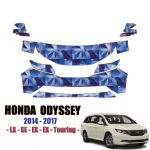 2014-2017 Honda Odyssey PPF Kit Precut Paint Protection Kit – Partial Front