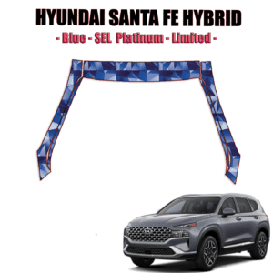 2021-2023 Hyundai Santa Fe Hybrid Paint Protection Kit – A Pillars + Rooftop