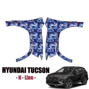 2022-2023 Hyundai Tucson – N-Line Precut Paint Protection Kit – Full Front Fenders
