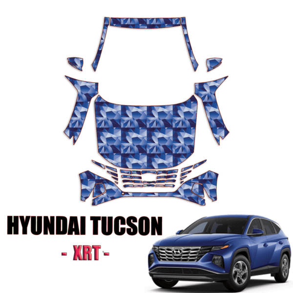 2022-2024 Hyundai Tucson – XRT Pre Cut Paint Protection PPF Kit – Full Front + A Pillars + Rooftop