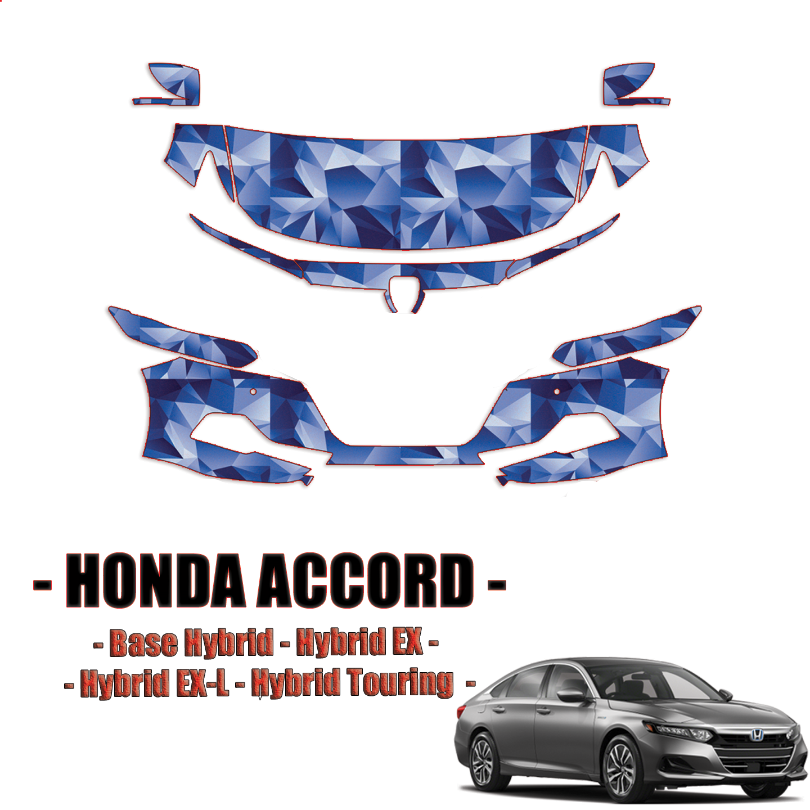 2021-2023 Honda Accord Hybrid Precut Paint Protection Kit – Partial Front