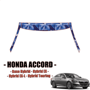 2021-2023 Honda Accord Hybrid Paint Protection Kit A Pillars + Rooftop