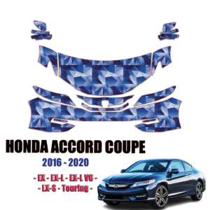 2016-2020 Honda Accord Coupe PPF Kit Precut Paint Protection Kit – Partial Front