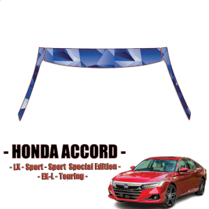 2021-2023 Honda Accord Paint Protection Kit A Pillars + Rooftop