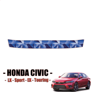 2022-2024 Honda Civic Precut Paint Protection Kit-Bumper Step