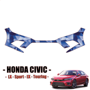 2022-2024 Honda Civic Precut Paint Protection PPF Kit – Front Bumper