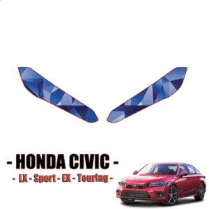 2022 Honda Civic Precut Paint Protection Kit-Headlights