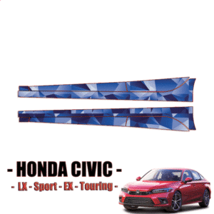 2022-2024 Honda Civic Precut Paint Protection Kit – Rocker Panels