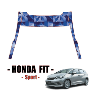 2018 – 2024 Honda Fit-Sport Paint Protection PPF Kit – A Pillars + Rooftop