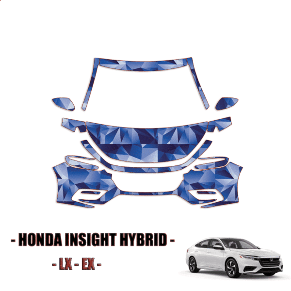 2019-2023 Honda Insight Hybrid PPF Kit Pre Cut Paint Protection Kit – Partial Front