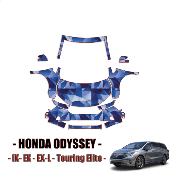 2021-2024 Honda Odyssey Precut Paint Protection PPF Kit – Full Front+