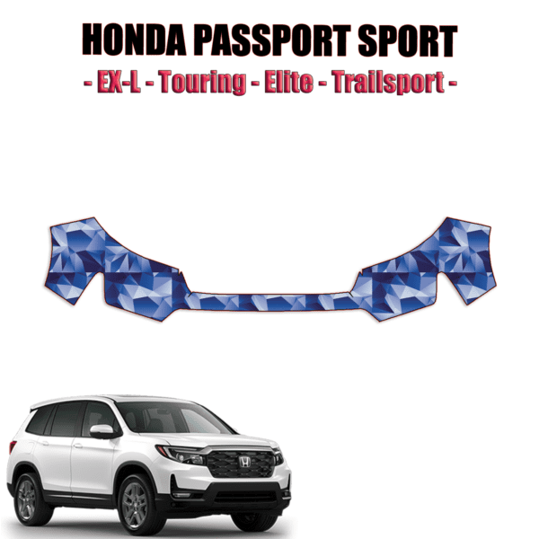 2022-2025 Honda Passport Precut Paint Protection PPF Kit – Front Bumper