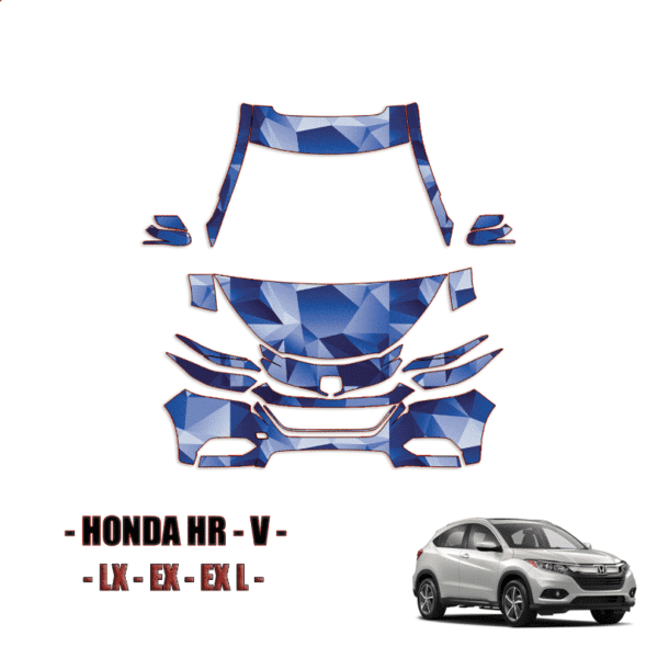 2019-2022 Honda HR-V LX EX EX-L  PPF Kit PreCut Paint Protection Kit – Partial Front