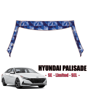 2020-2023 Hyundai Palisade – SE, Limited, SEL Paint Protection Kit – A Pillars + Rooftop