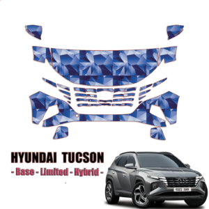 2022-2023 Hyundai Tucson Precut Paint Protection Kit – Partial Front