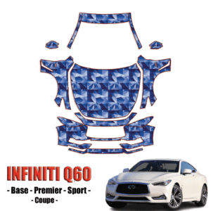 2017-2023 Infiniti Q60 Precut Paint Protection Kit – Full Front + A Pillars + Rooftop