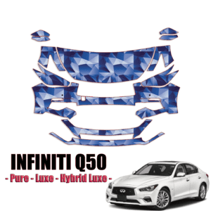 2018-2024 Infiniti Q50 Precut Paint Protection Kit (PPF) – Partial Front
