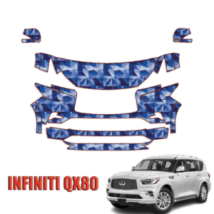 2018-2024 Infiniti QX80 Precut Paint Protection PPF Kit – Partial Front