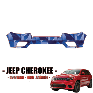 2019-2023 Jeep Cherokee Overland Precut Paint Protection Kit – Front Bumper