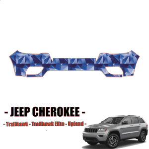 2019-2023 Jeep Cherokee Trailhawk Precut Paint Protection Kit – Front Bumper