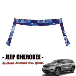 2019-2023 Jeep Cherokee Trailhawk Paint Protection Kit – A Pillars + Rooftop