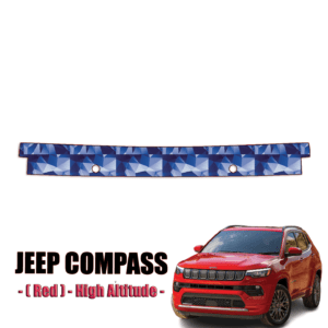 2022-2024 Jeep Compass – (Red), High Altitude Precut Paint Protection PPF Kit – Bumper Step