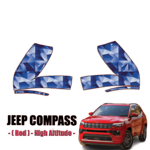 2022-2023 Jeep Compass – (Red), High Altitude Precut Paint Protection Kit (PPF) – Mirrors