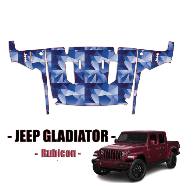 2020-2025 Jeep Gladiator Rubicon Precut Paint Protection PPF Kit – Full Hood + Fenders