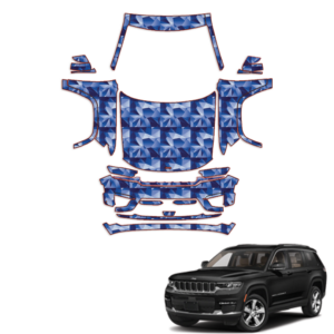 2022-2025 Jeep Grand Cherokee Precut Paint Protection PPF Kit – Full Front+