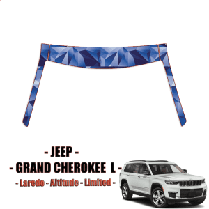 2021-2024 Jeep Grand Cherokee L – Laredo Paint Protection PPF Kit – A Pillars + Rooftop