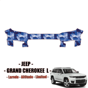 2021-2024 Jeep Grand Cherokee L – Laredo Precut Paint Protection Kit – Front Bumper