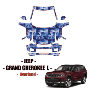 2021-2024 Jeep Grand Cherokee L – Overland Pre Cut Paint Protection PPF Kit – Full Front