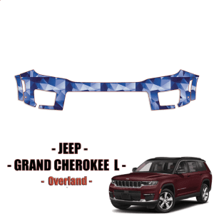 2021-2024 Jeep Grand Cherokee L – Overland Precut Paint Protection Kit – Front Bumper