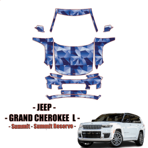 2021-2024 Jeep Grand Cherokee L Pre Cut Paint Protection PPF Kit – Full Front