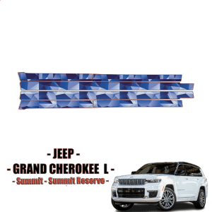 2021-2024 Jeep Grand Cherokee L Precut Paint Protection Kit – Rocker Panels