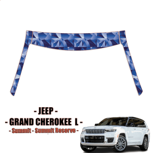 2021-2024 Jeep Grand Cherokee L Paint Protection PPF Kit – A Pillars + Rooftop
