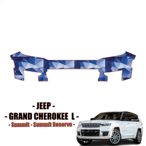 2021-2024 Jeep Grand Cherokee L Precut Paint Protection PPF Kit – Front Bumper