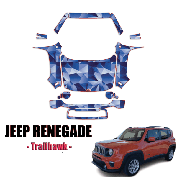 2019-2024 Jeep Renegade Precut Paint Protection PPF Kit – Full Front