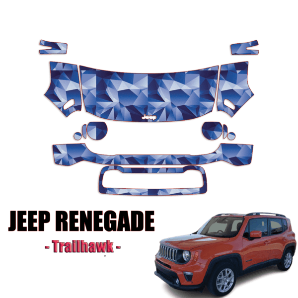 2019-2023 Jeep Renegade – Trailhawk  PPF Kit PreCut Paint Protection Kit – Partial Front