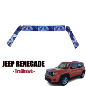 2019-2024 Jeep Renegade – Trailhawk Paint Protection PPF Kit – A Pillars + Rooftop
