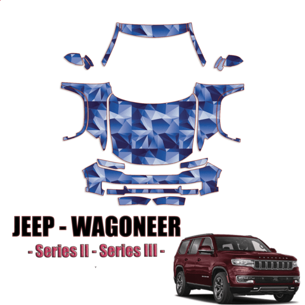 2022-2024 Jeep Wagoneer  Pre Cut Paint Protection PP Kit – Full Front