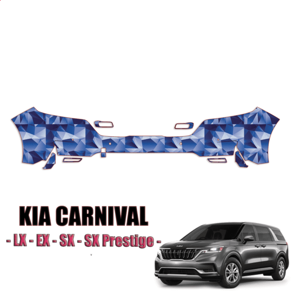 2022-2025 Kia Carnival Precut Paint Protection Kit PPF – Front Bumper