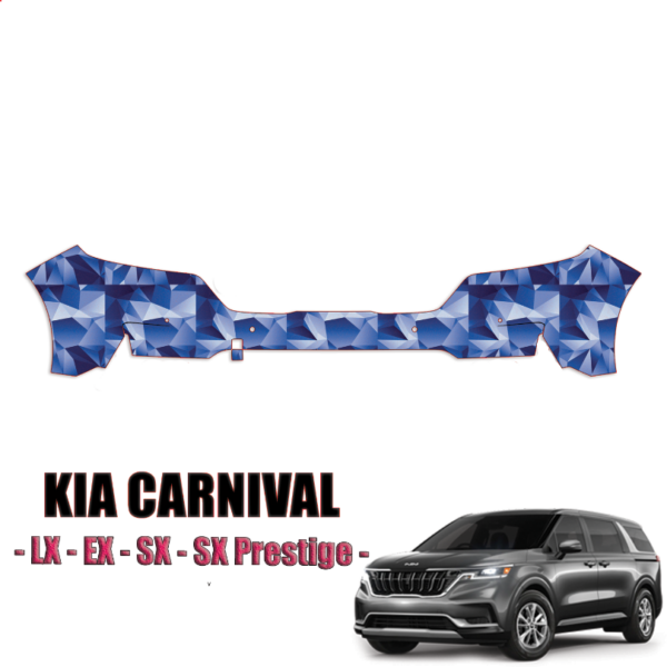 2022-2025 Kia Carnival Precut Paint Protection Kit PPF – Front Bumper