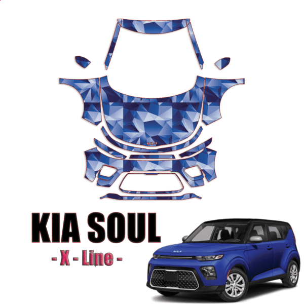 2022 Kia Soul X-Line- Pre Cut Paint Protection Kit-Full Front